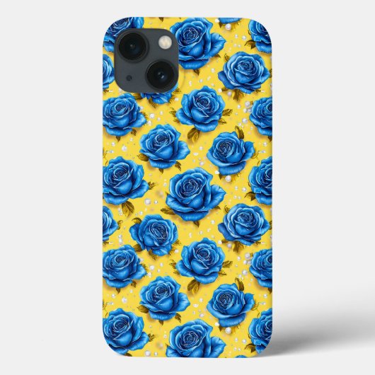 Coques Case-Mate iPhone Rose bleu 3d (Verso)