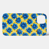 Coques Case-Mate iPhone Rose bleu 3d (Verso (horizontal))
