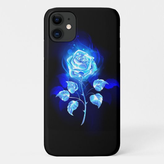 Coques Case-Mate iPhone Rose bleu brûlant (Dos)