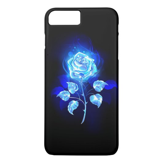 Coques Case-Mate iPhone Rose bleu brûlant (Dos)
