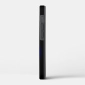 Coques Case-Mate iPhone Rose bleu brûlant (Verso / Gauche)