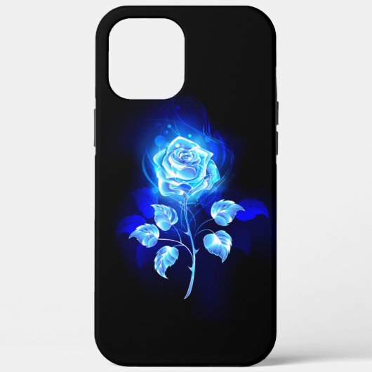 Coques Case-Mate iPhone Rose bleu brûlant (Verso)