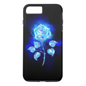 Coques Case-Mate iPhone Rose bleu brûlant (Dos)