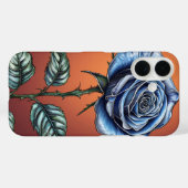 Coques Case-Mate iPhone Rose bleue (Verso (horizontal))