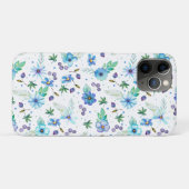 Coques Case-Mate iPhone Rose bleue (Dos (Horizontal))