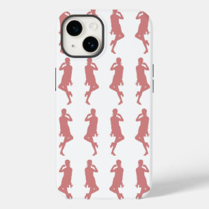 Coque Pour iPhone 14 Rose Bold Mod GoGo Girls