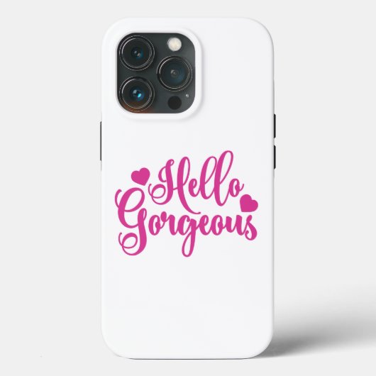 Coques Case-Mate iPhone Rose Bonjour merveilleuse citation (Verso)