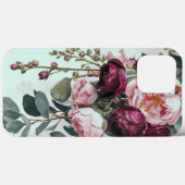 Coques Case-Mate iPhone Rose bordeaux moderne (Verso (horizontal))