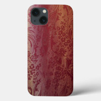 Rose brocart chinois