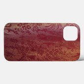 Coques Case-Mate iPhone Rose brocart chinois (Verso (horizontal))
