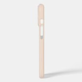 Coques Case-Mate iPhone Rose Champagne Uni (Verso / Gauche)