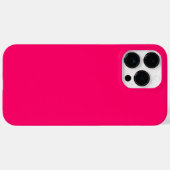 Coques Case-Mate iPhone Rose chaud (Verso (horizontal))