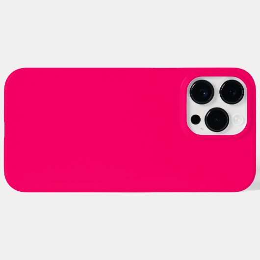 Coques Case-Mate iPhone Rose chaud (Verso (horizontal))