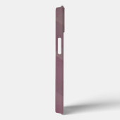 Coques Case-Mate iPhone Rose Checkered moderne brillant en métal (Verso / Droite)