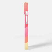 Coques Case-Mate iPhone Rose, Couleurs dorées Personnalisées (Verso / Gauche)