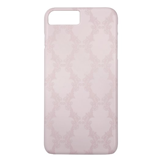 Coques Case-Mate iPhone rose damassé (Dos)
