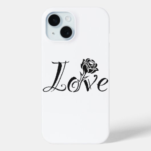 Coques Case-Mate iPhone Rose d'amour (Verso)