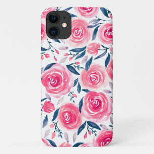 Case-Mate iPhone Case Rose d'aquarelle rose