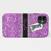 Coques Case-Mate iPhone ROSE de CAS d'IPHONE Girly 5. PARIS BLING (Dos (Horizontal))