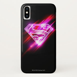 Coque iPhone X Rose de Supergirl
