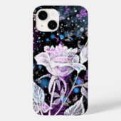 Coques Case-Mate iPhone Rose d'hiver et papillons (Verso)