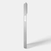 Coques Case-Mate iPhone Rose d'Or Argent Ajouter un nom (Verso / Droite)