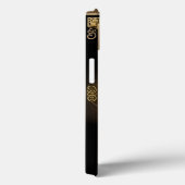 Coques Case-Mate iPhone Rose Doré Avec Détails Ornat Élégants (Verso / Droite)