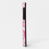 Coques Case-Mate iPhone Rose doux abstrait (Dos/Gauche)