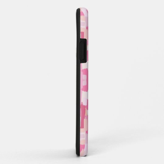 Coques Case-Mate iPhone Rose doux abstrait (Dos/Droite)