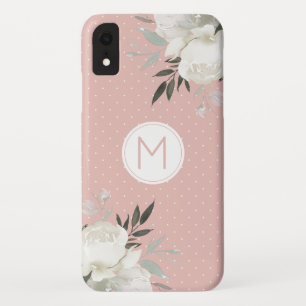Case-Mate iPhone Case Rose Dusty Pointe Rose Rose Blanc Rose Floral Mono