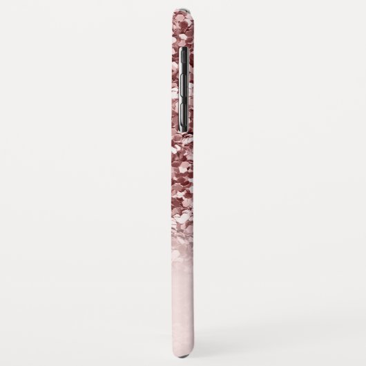 Coques Case-Mate iPhone Rose élégant Gold Faux Parties scintillant Girly N (Dos/Gauche)