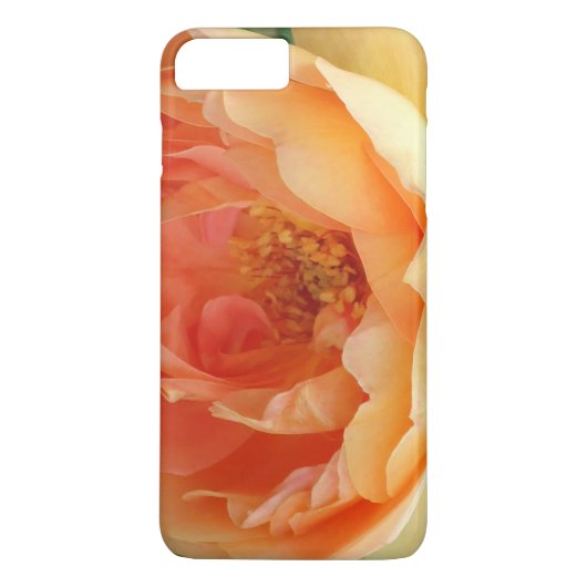 Coques Case-Mate iPhone Rose Élegante aux Teintes Orange (Dos)