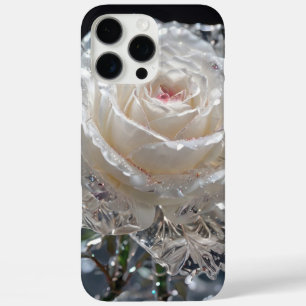 Coques iPhone 16 Pro Max Rose en cristal de verre