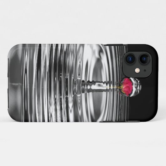 Coques Case-Mate iPhone Rose en Droplet (Dos (Horizontal))