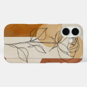 Coques Case-Mate iPhone Rose en une seule ligne (Verso (horizontal))