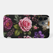 Coques Case-Mate iPhone Rose en velours noir (Dos (Horizontal))