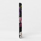 Coques Case-Mate iPhone Rose en velours noir (Dos/Gauche)