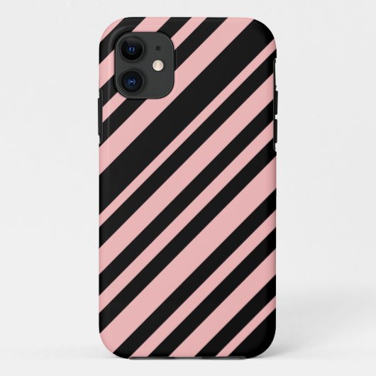 Coques Case-Mate iPhone Rose et Noir (Dos)