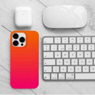 Coques Pour iPhone Rose et ombre orangée