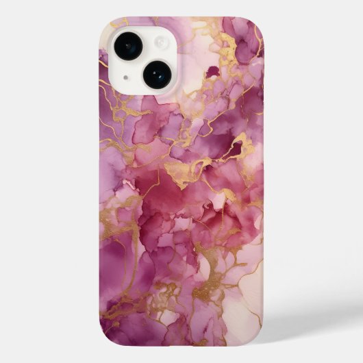 Coques Case-Mate iPhone Rose et or (Verso)