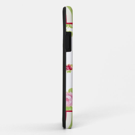 Coques Case-Mate iPhone Rose et rayures (Dos/Droite)