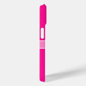 Coques Case-Mate iPhone Rose et rose chaud personnalisé (Verso / Droite)