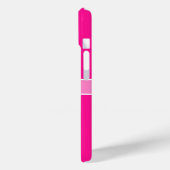 Coques Case-Mate iPhone Rose et rose chaud personnalisé (Verso / Gauche)