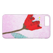Coques Case-Mate iPhone rose et rouge (Dos (Horizontal))