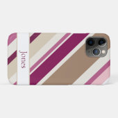 Coques Case-Mate iPhone Rose et Tan (Dos (Horizontal))