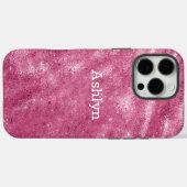 Coques Case-Mate iPhone Rose étincelant (Verso (horizontal))