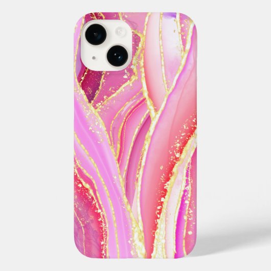 Coques Case-Mate iPhone Rose étincelant (Verso)