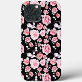 Coques Case-Mate iPhone rose Fleurs classe et chic élégant (Verso)