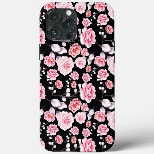 Coques Case-Mate iPhone rose Fleurs classe et chic élégant (Verso)