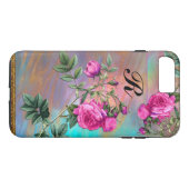 Coques Case-Mate iPhone Rose Flintz Monogram Plus (Dos (Horizontal))